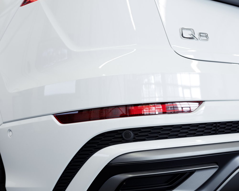 Detail achterlicht Audi Q8