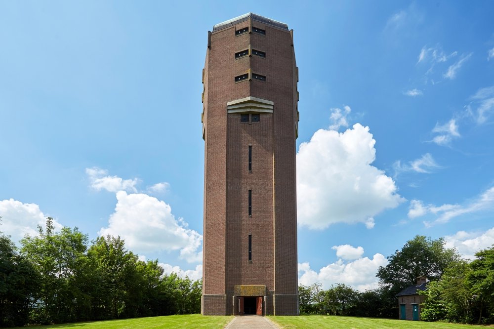 Aanzichtfoto Watertoren Lippenhuizen (Friesland)