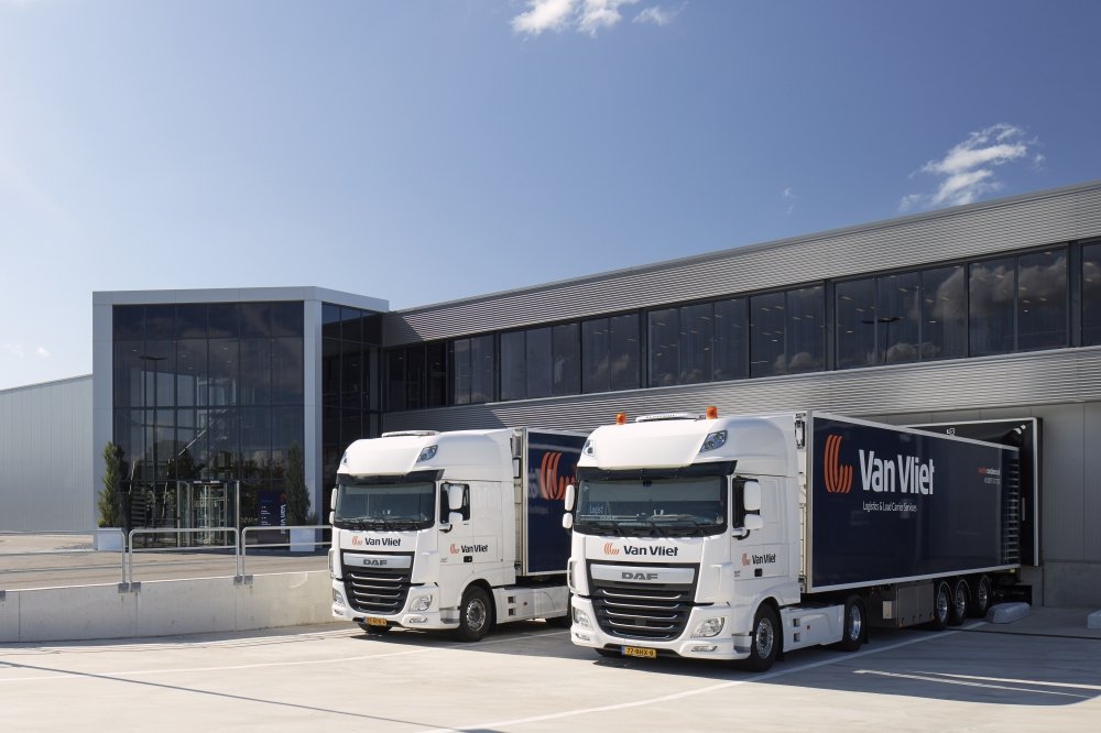 Aanzicht Van Vliet Logistics & Load Carrier Services in Aalsmeer.