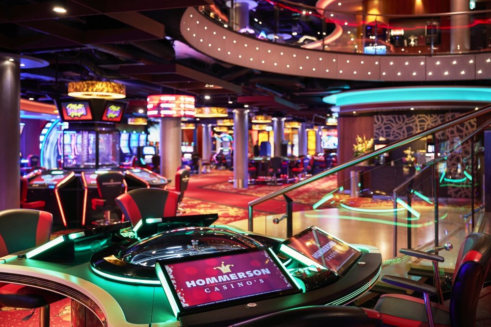 Detailfoto speelautomaten Hommerson Casino’s.