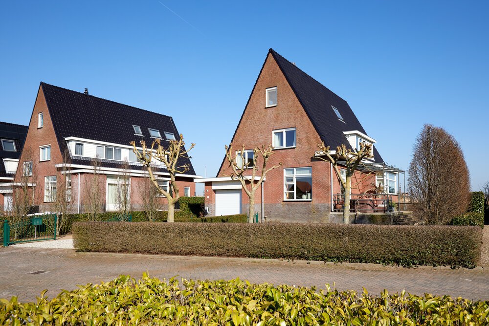 Exterior of the villa.