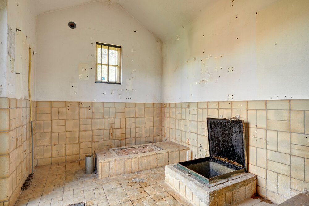 Entrance to the underground water reservoir in Kloosterhaar