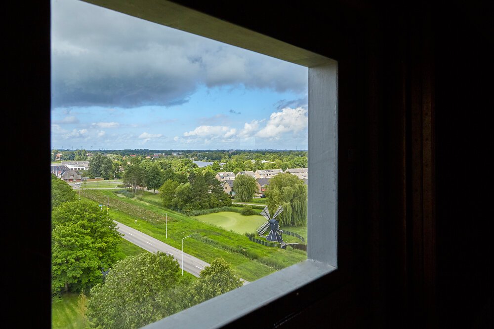 View from watertoren Franeker (Friesland)