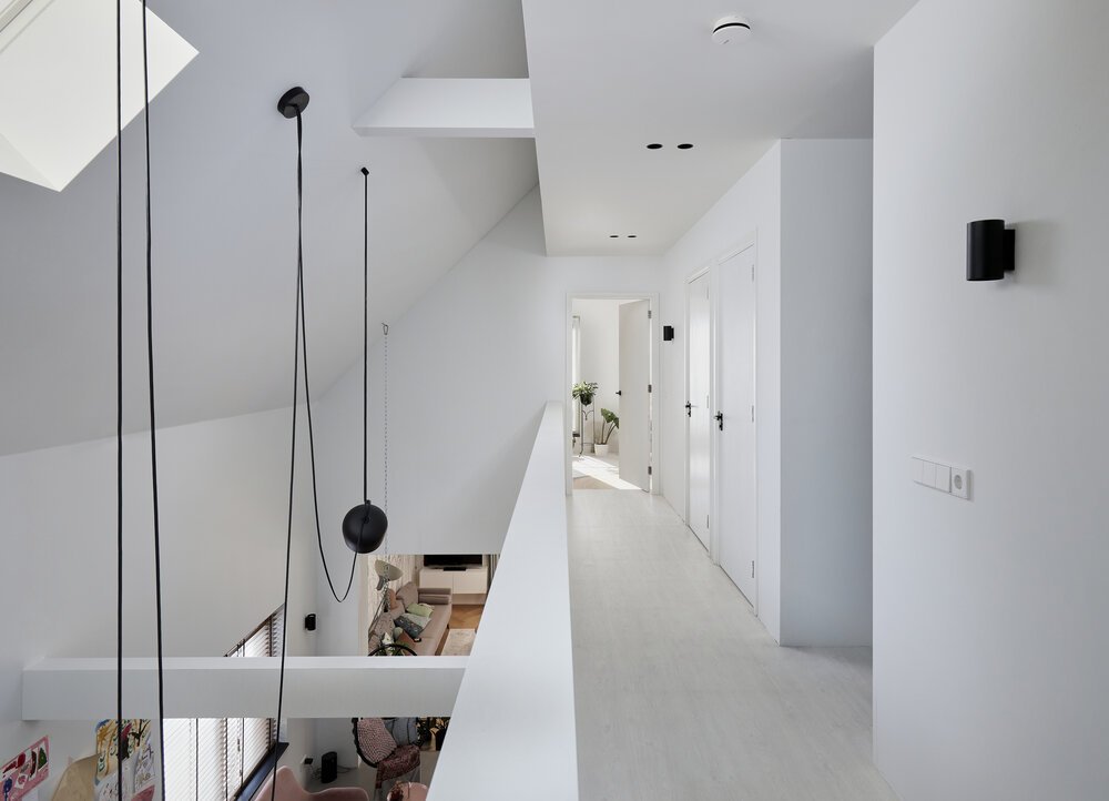 Sightline view across the spacious and light-filled first floor.