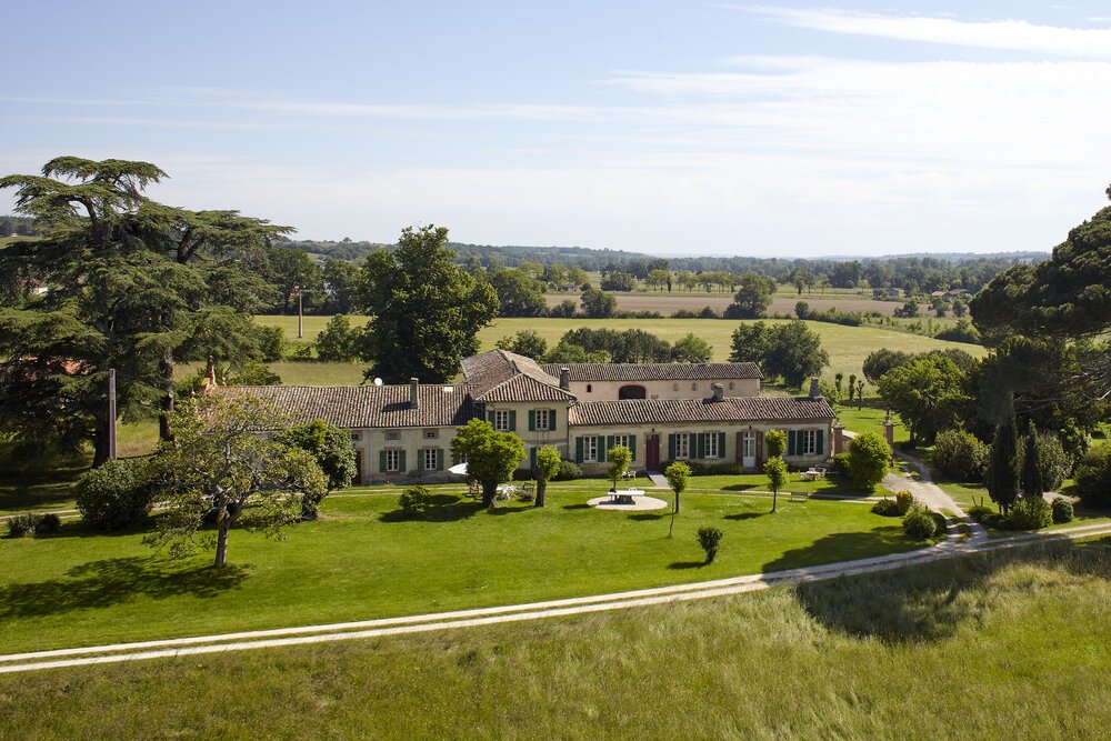 Aerial photo 1 of the entire property from the summer of 2013.