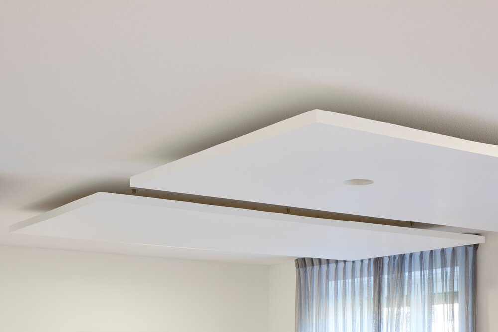 Rectangular OWA ceiling elements.