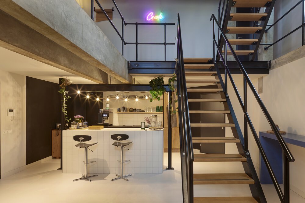 Photo of the transformed water reservoir, facing west.