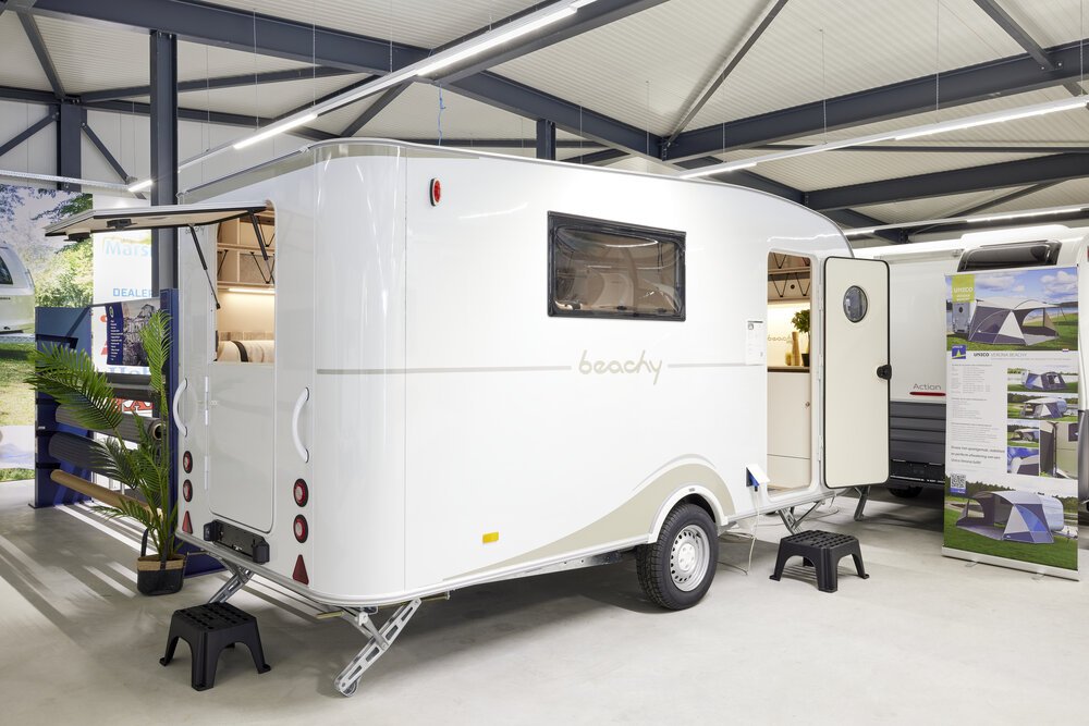 Hobby Beachy: the lightweight caravan.