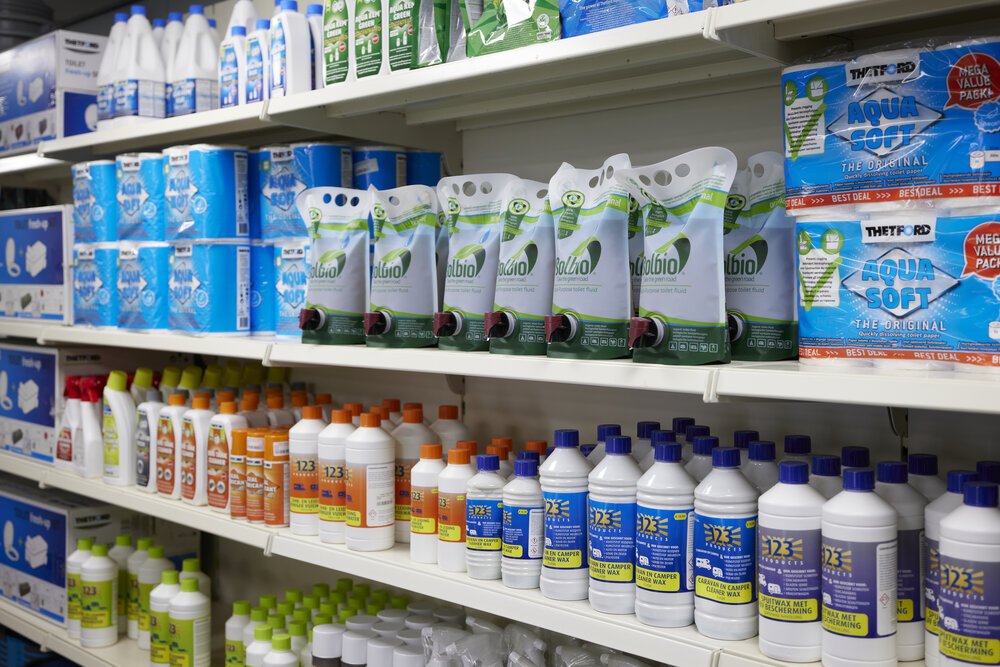 Extensive product range at Marsman Caravans.