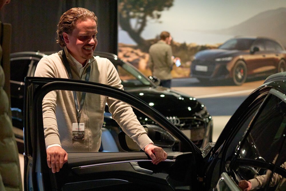 Hands-on with the new Audi A6.