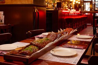 Homepage reel and photography for restaurant