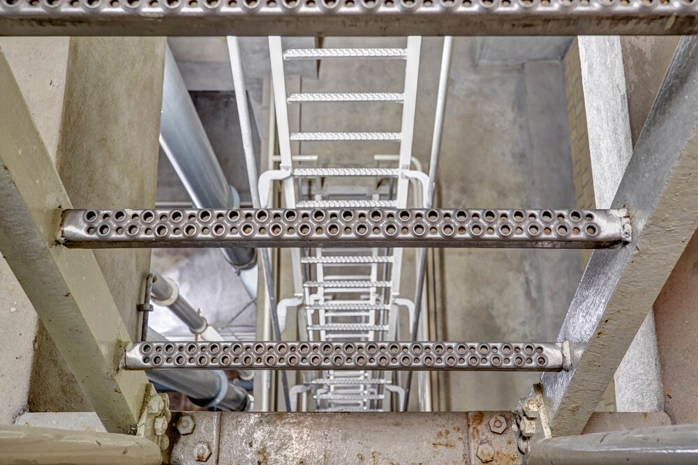 Trappen Watertoren Lippenhuizen (Friesland)