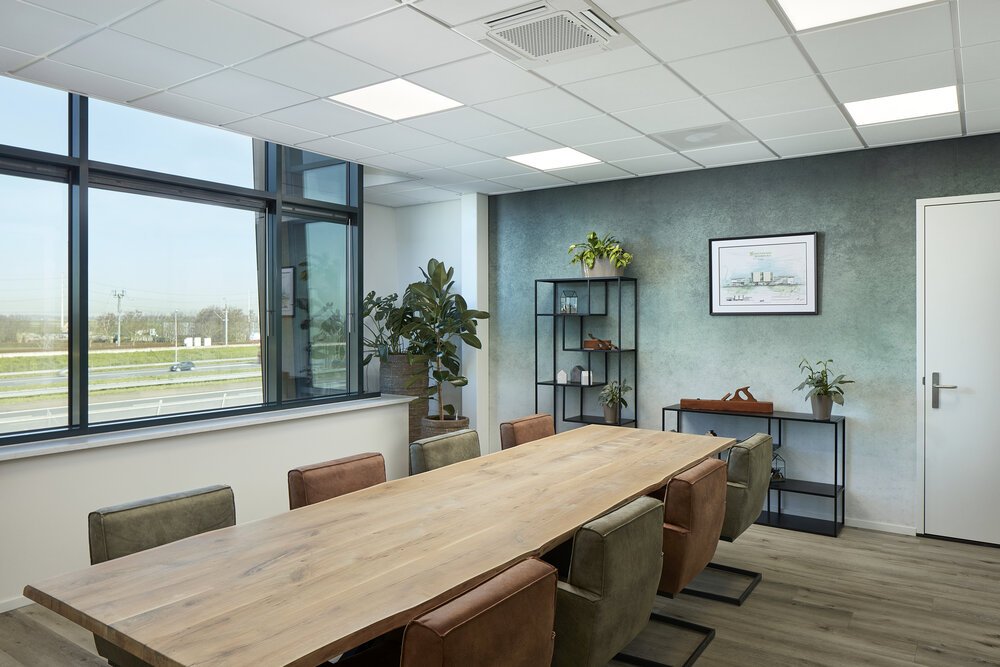 Interieurfoto van kantoorruimte van Carpentier Mooren