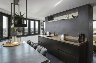Projectfoto's van verbouwd penthouse