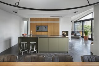 Foto's van keuken met bijzonder materiaalgebruik