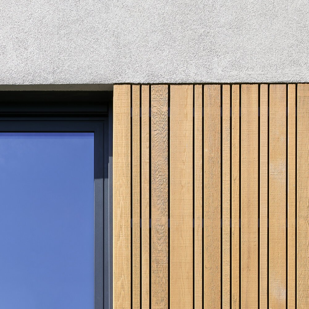 Aanzichtfoto van architectuur door Studio 110.