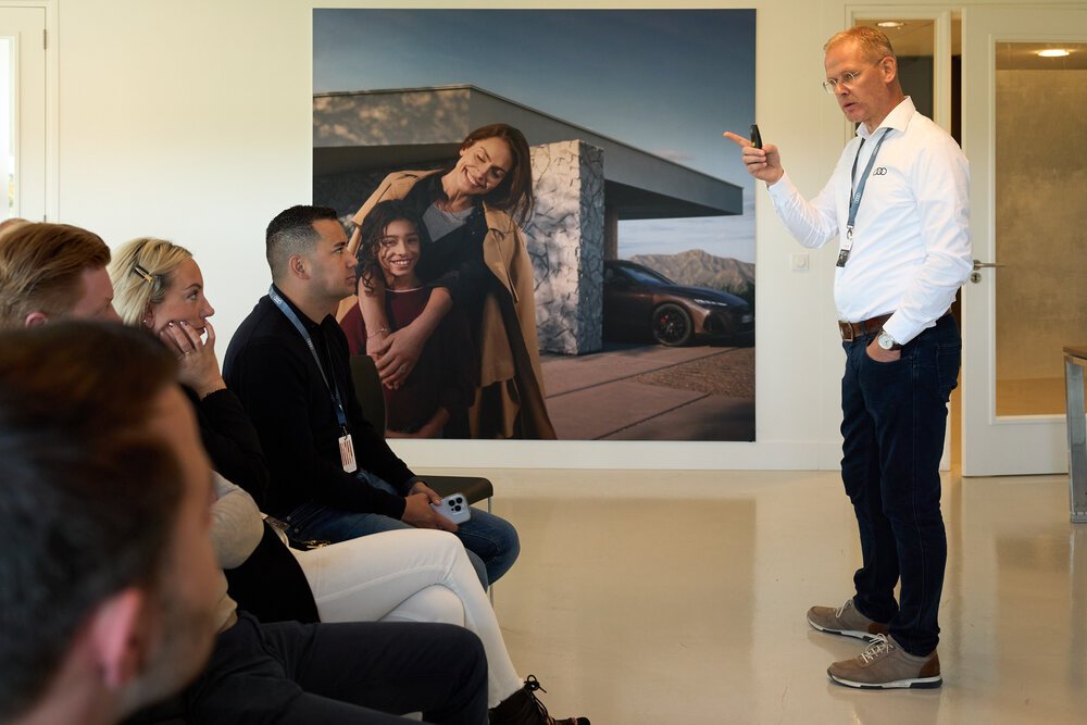 Interactieve sessies over de nieuwe technieken.