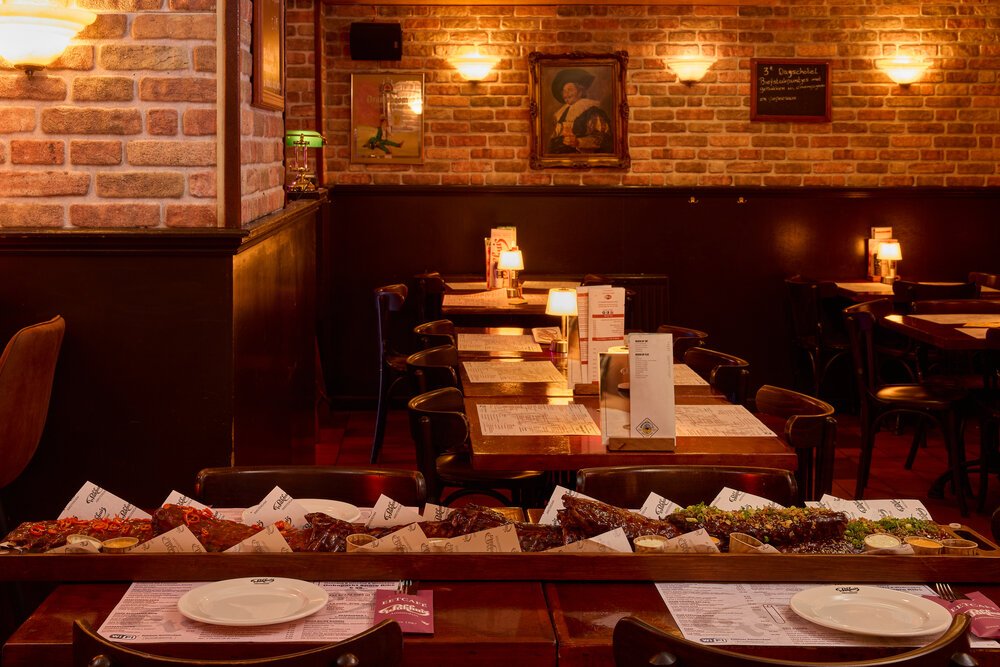 Spare ribs met interieur.